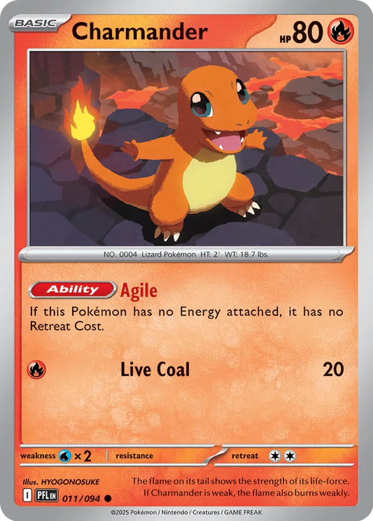 Charmander - 011/094 - Common