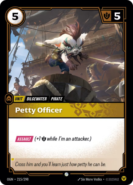 PETTY OFFICER - OGN-215/298 (Foil)