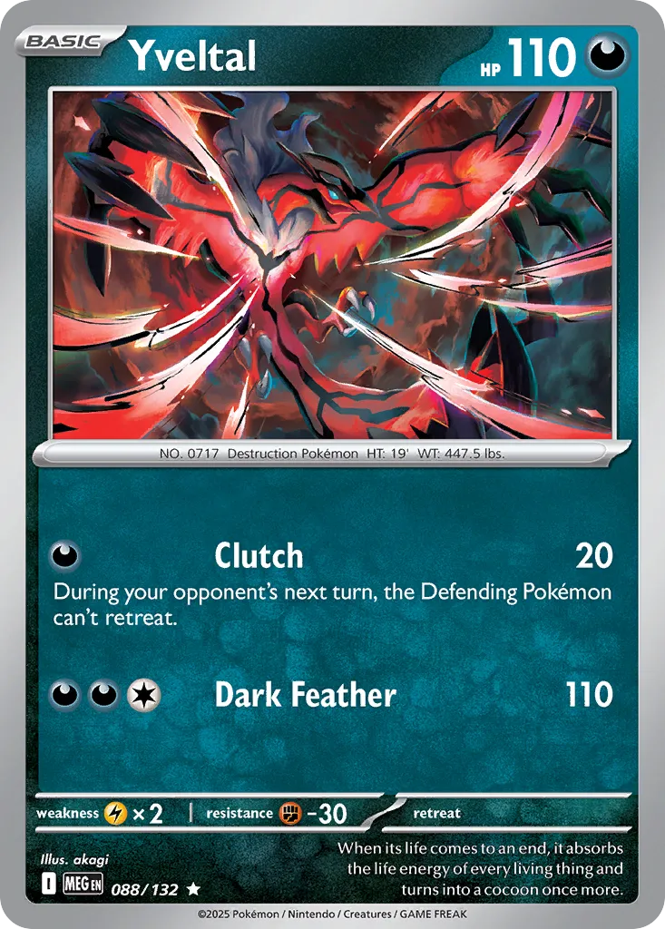 Yveltal - 088/132 - Rare