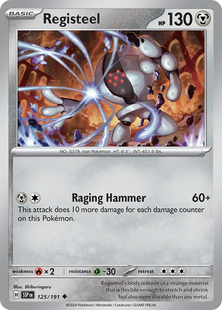 Registeel - 125/191 - Uncommon