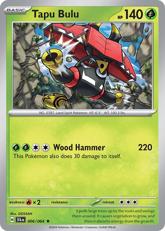 Tapu Bulu - 006/064 - Rare