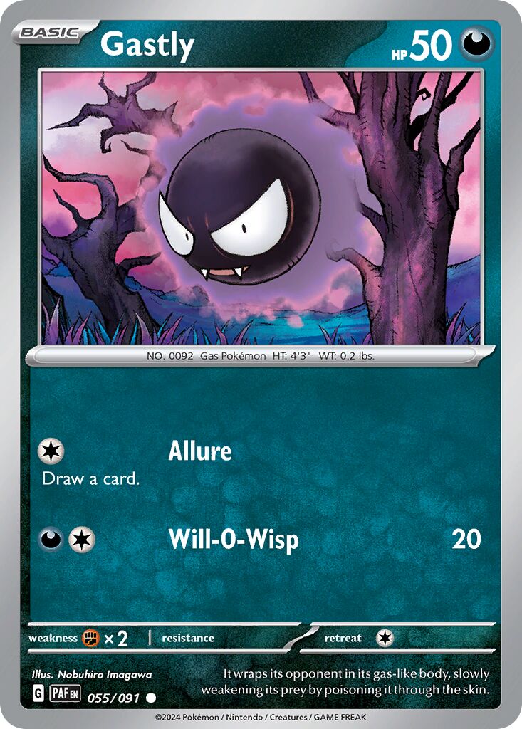Gastly - 055/091 - Common