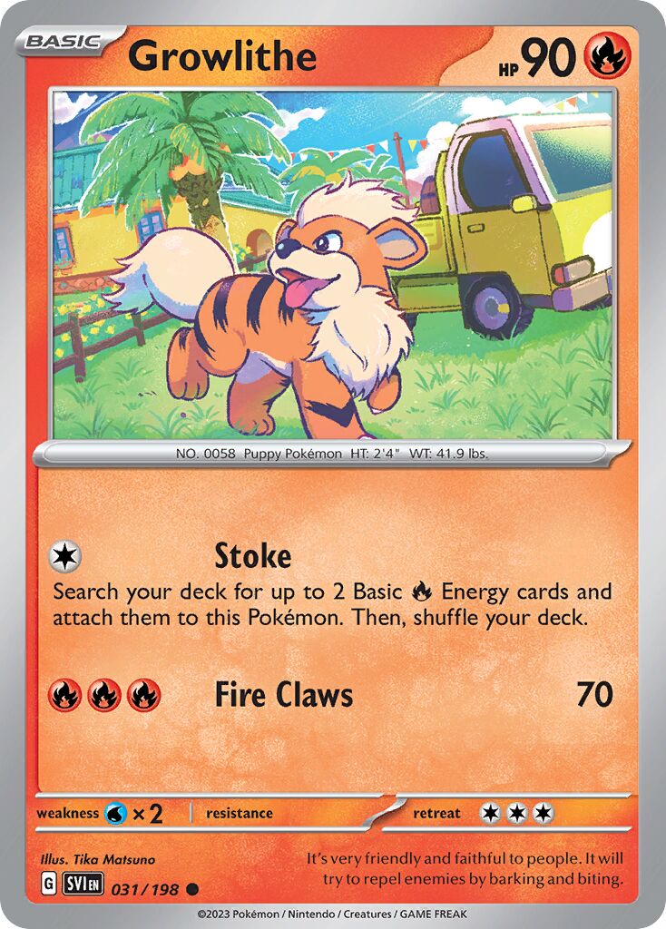 Growlithe - 031/198 - Common