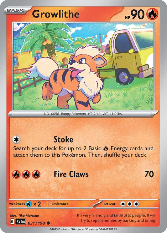 Growlithe - 031/198 - Common