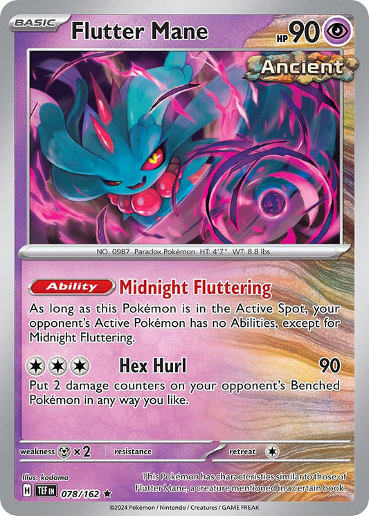Flutter Mane - 078/162 - Rare