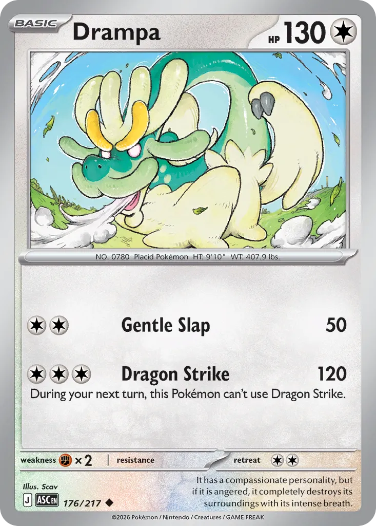 Drampa - 176/217 - Uncommon