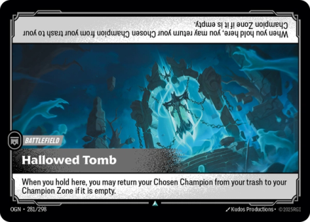 HALLOWED TOMB - OGN-281/298 (Foil)