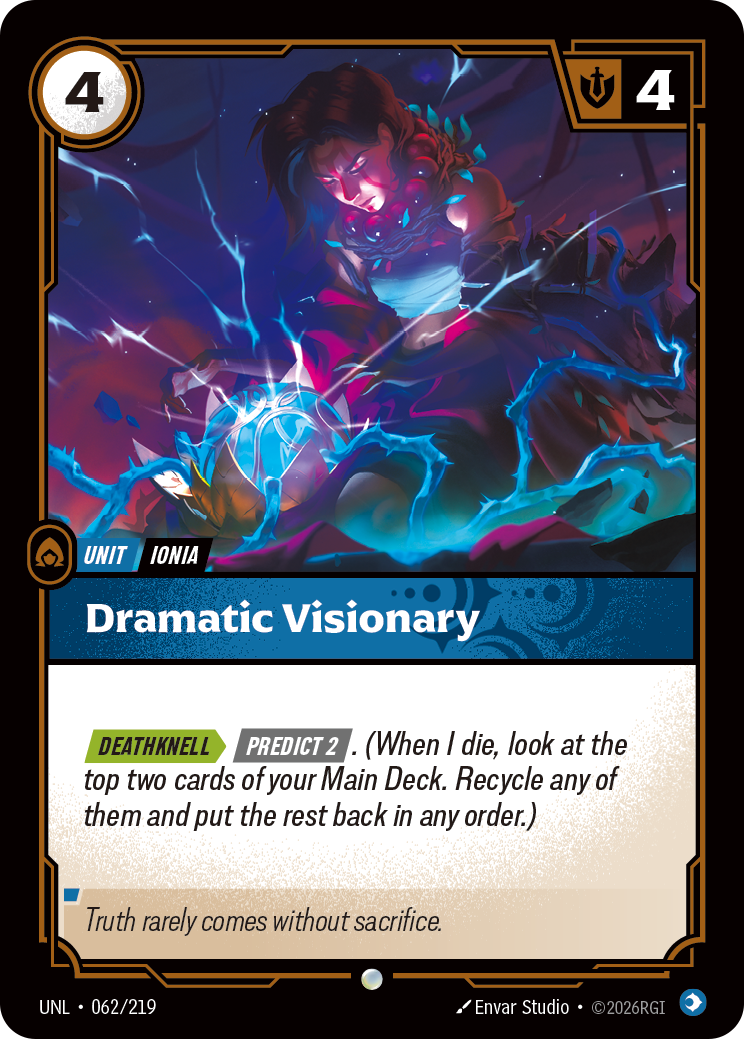 Dramatic Visionary - 062/219 (Foil)