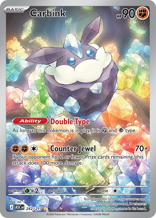 Carbink - 242/217 - Illustration Rare