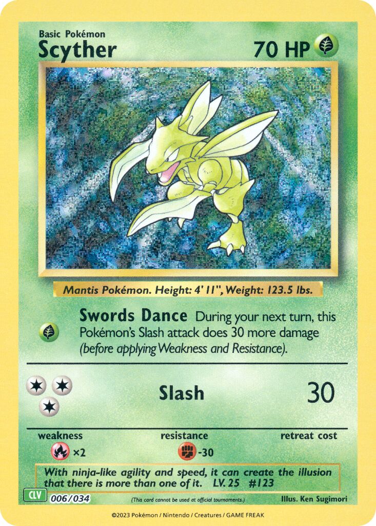Scyther - 006/034 - Classic Collection