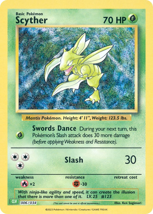 Scyther - 006/034 - Classic Collection