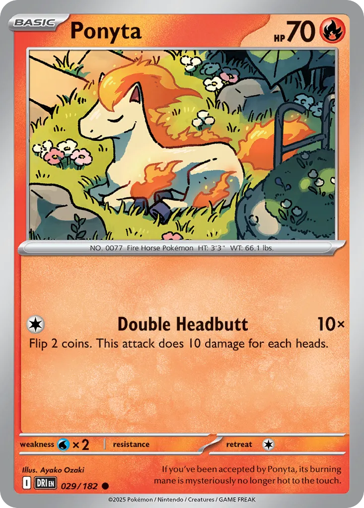 Ponyta - 029/182 - Common