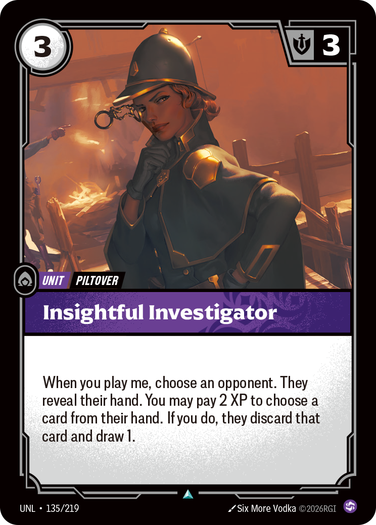 Insightful Investigator - 135/219 (Foil)