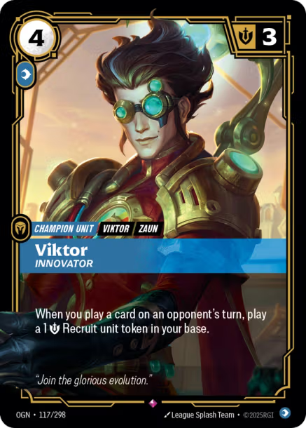 VIKTOR, INNOVATOR - OGN-117/298 (Foil)