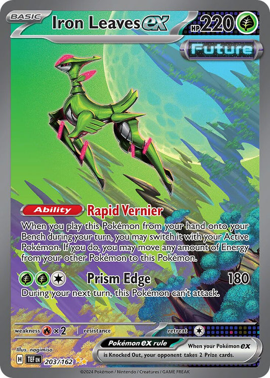 Iron Leaves ex - 203/162 - Special Illustration Rare
