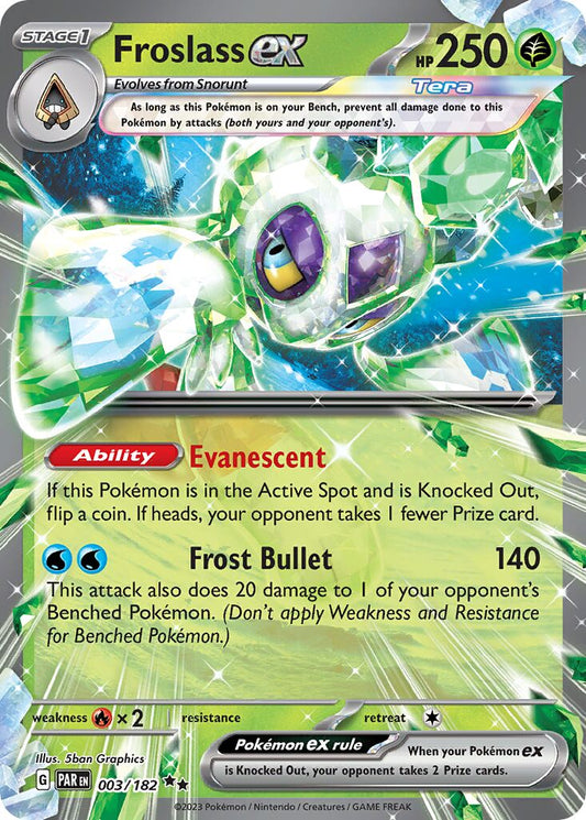 Froslass ex - 003/182 - Double Rare