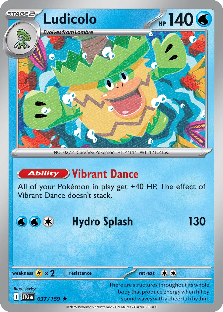 Ludicolo - 037/159 - Rare