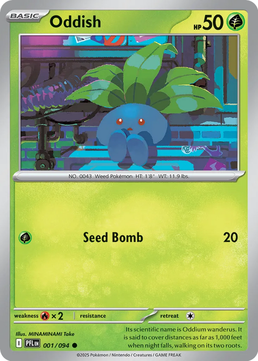 Oddish - 001/094 - Common