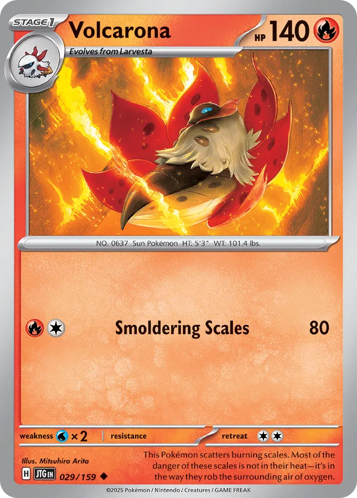 Volcarona - 029/159 - Uncommon