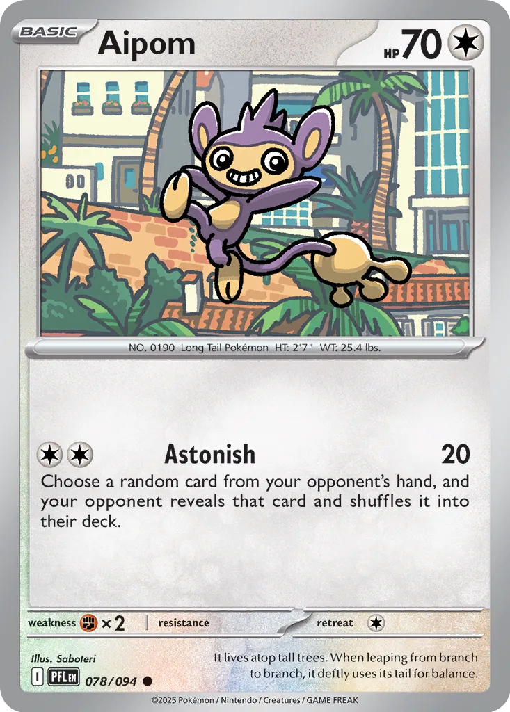 Aipom - 078/094 - Common