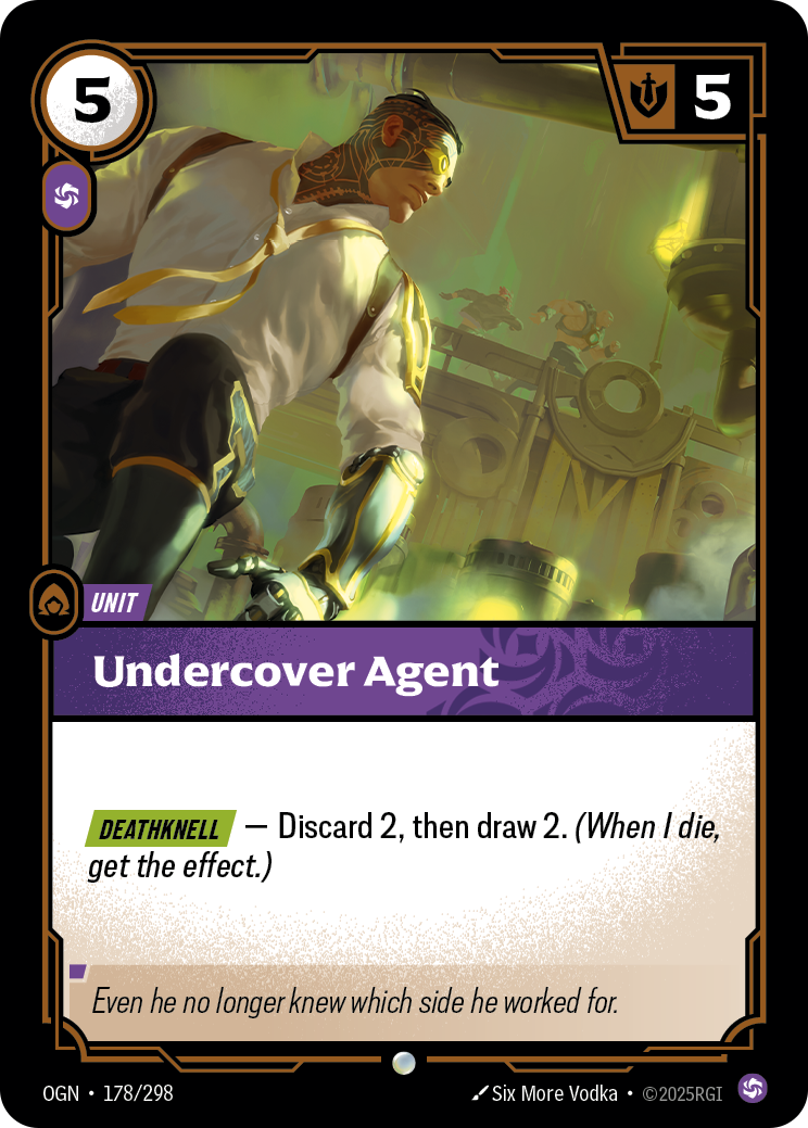 Undercover Agent - 178/298 (Foil)