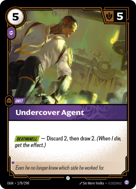 UNDERCOVER AGENT - OGN-178/298 (Foil)