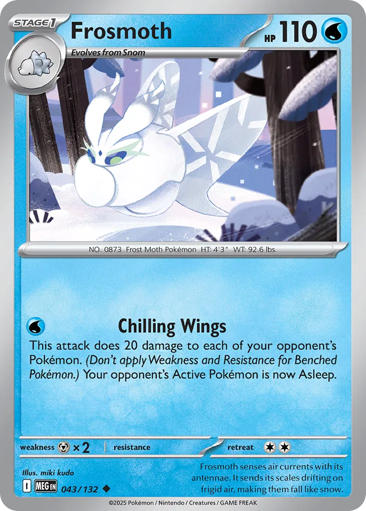 Frosmoth - 043/132 - Uncommon