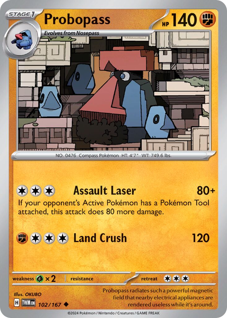 Probopass - 102/167 - Uncommon
