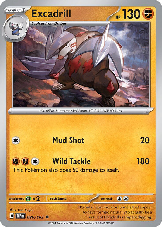 Excadrill - 086/162 - Uncommon