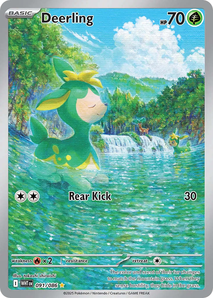 Deerling - 091/086 - Illustration Rare