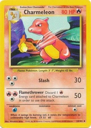 Charmeleon - 24/102 - Uncommon
