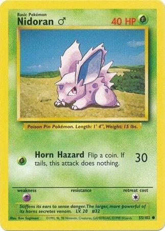 Nidoran ♂ - 55/102 - Common