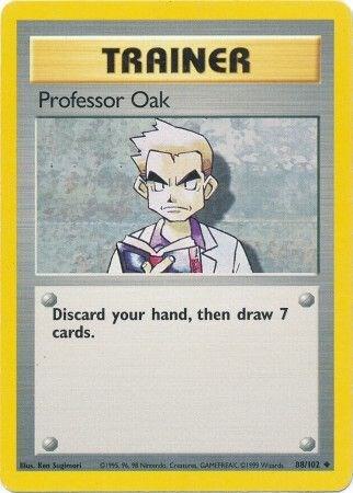 Professor Oak - 88/102 - Uncommon