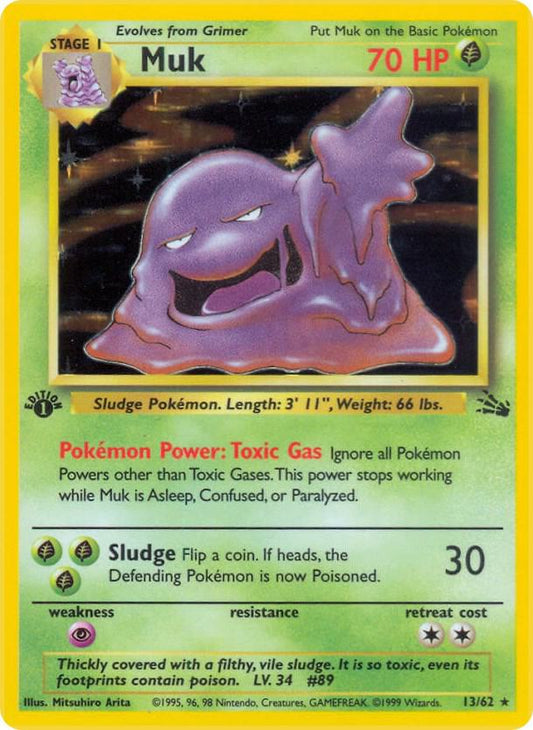Muk - 13/62 - Rare Holo