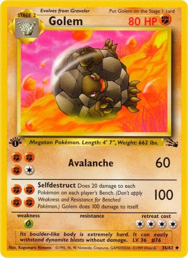 Golem - 36/62 - Unlimited Uncommon