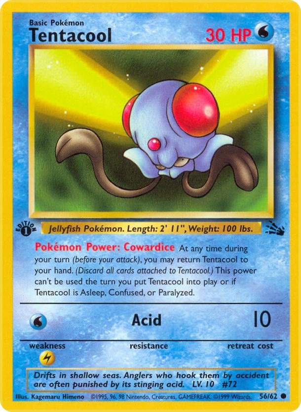 Tentacool - 56/62 - Common