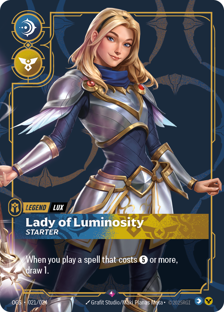 Lux - Lady of Luminosity (Starter) - 021/024