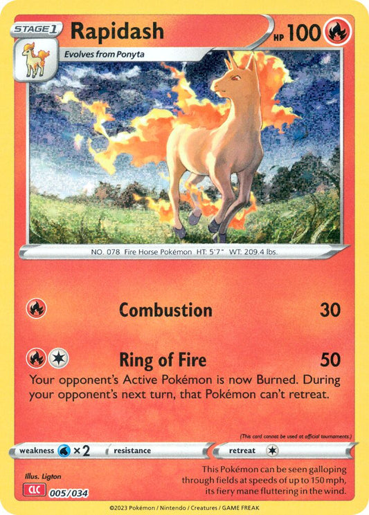Rapidash - 005/034 - Classic Collection