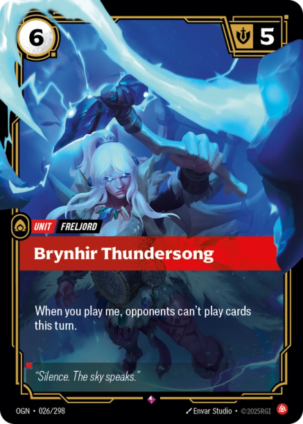 BRYNHIR THUNDERSONG - OGN-026/298 (Foil)