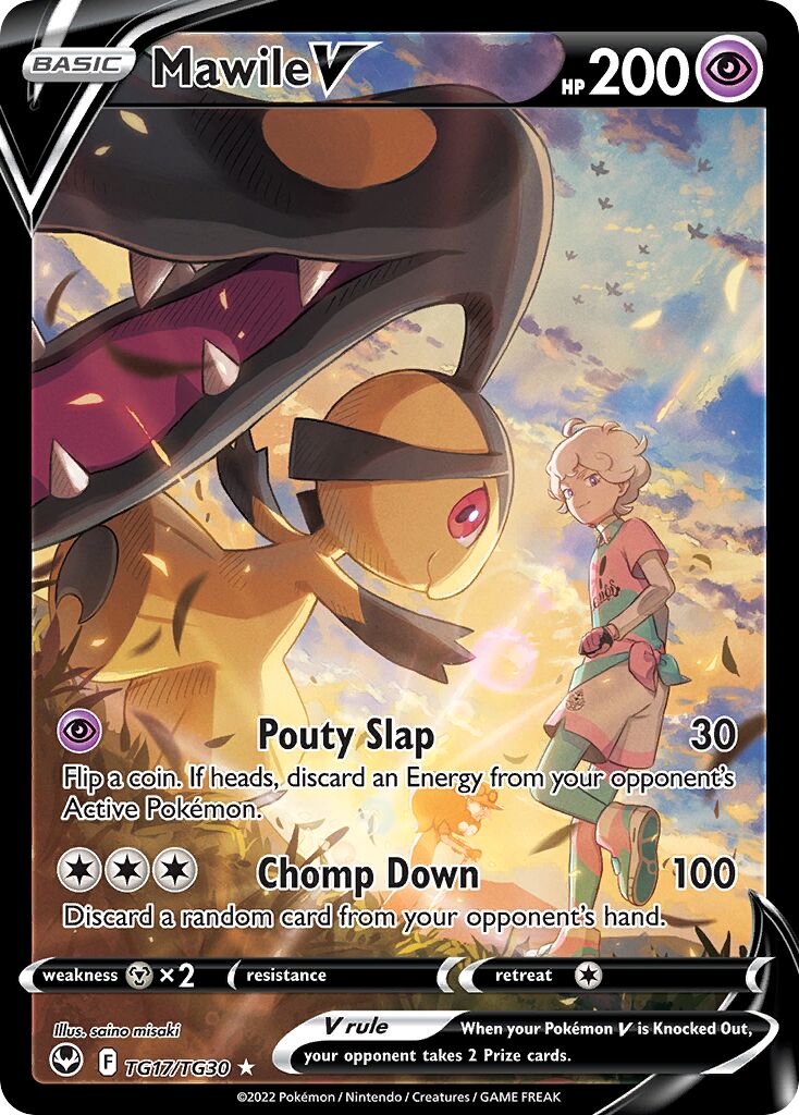 Mawile V - TG17/TG30 - Holo Rare V