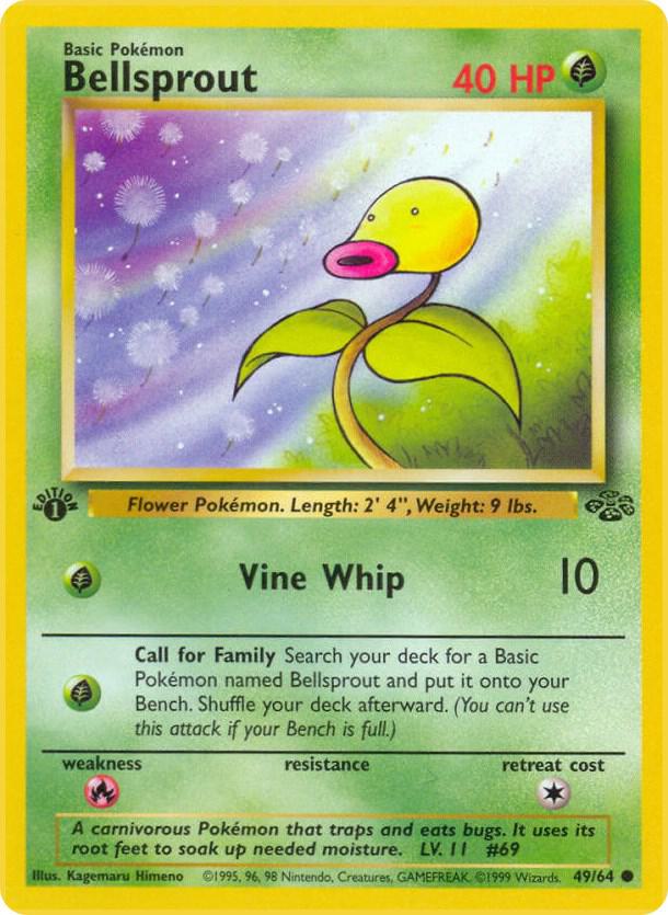 Bellsprout - 49/64 - 1st Edition Common