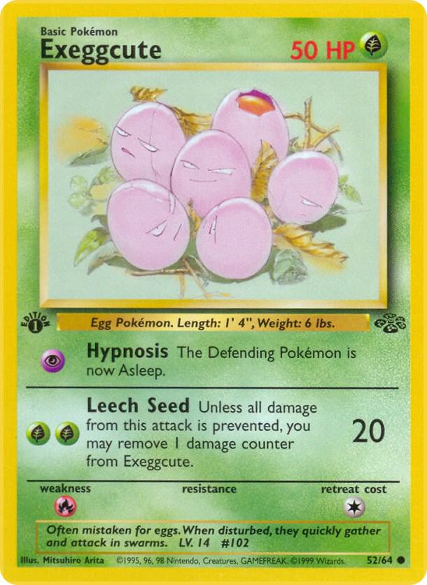 Exeggcute - 52/64 - Unlimited Common