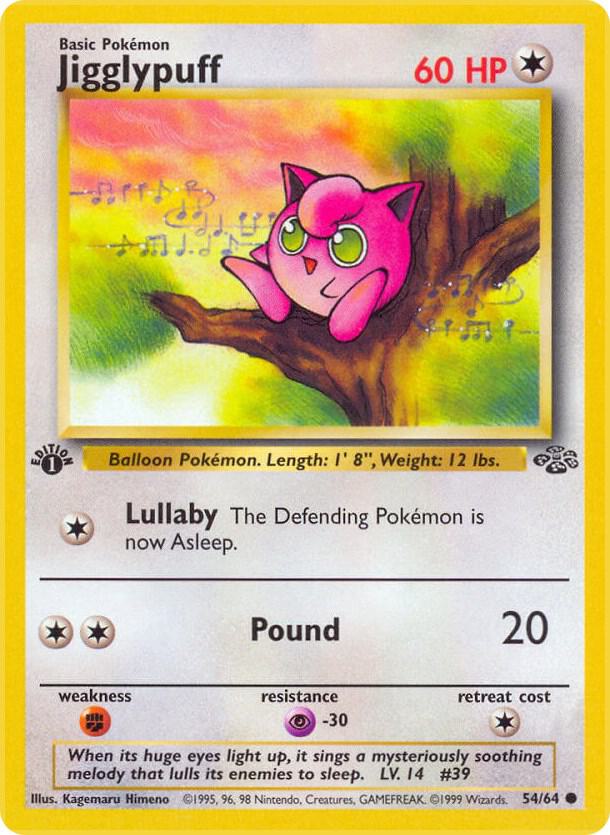 Jigglypuff - 54/64 - Common