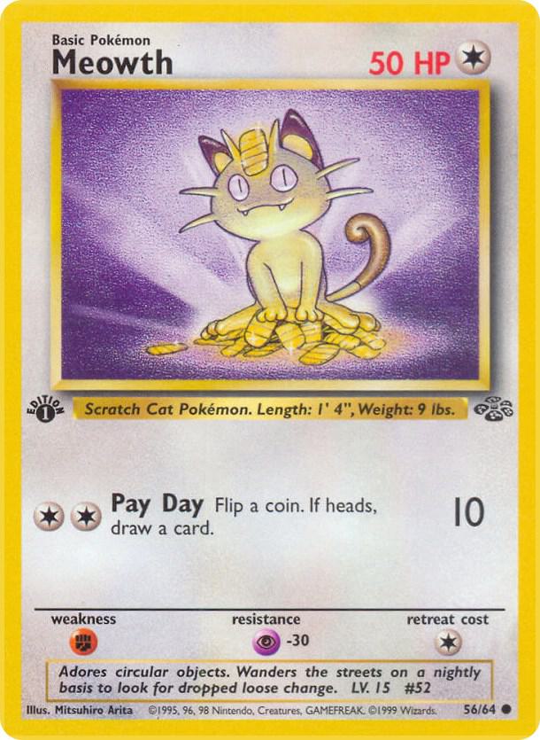 Meowth - 56/64 - Common