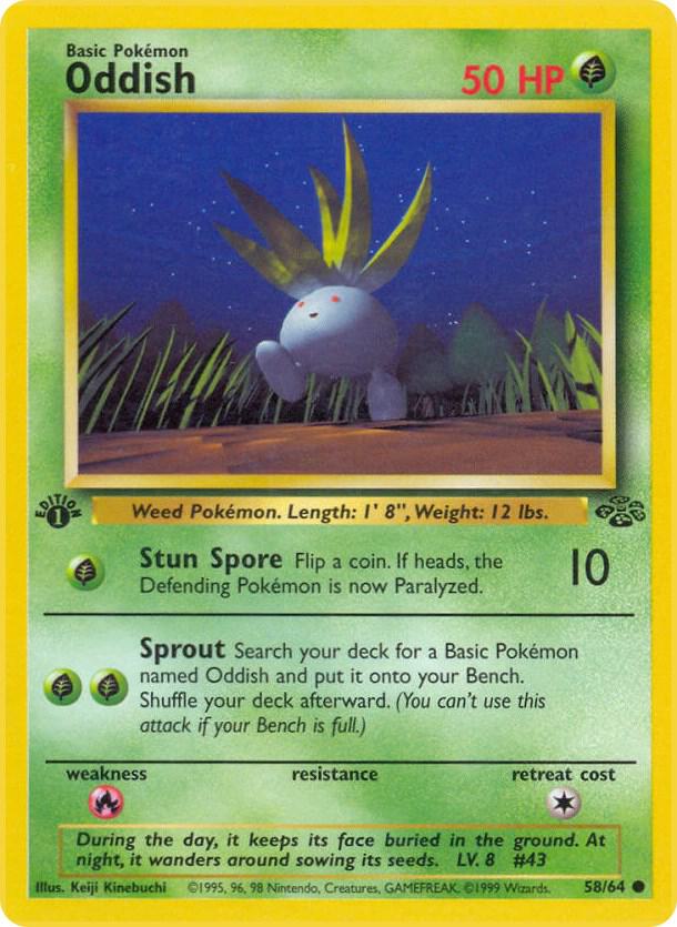 Oddish - 58/64 - Common