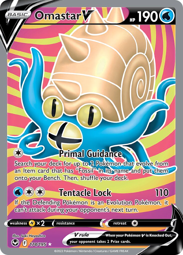 Omastar V - 174/195 - Rare Ultra