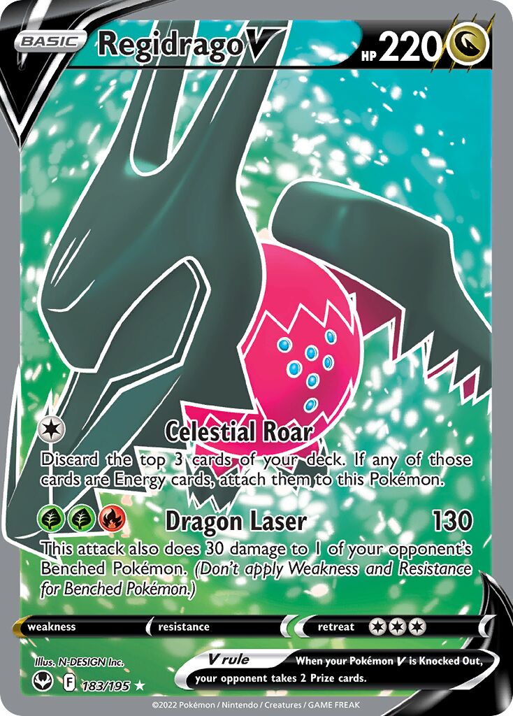 Regidrago V - 183/195 - Rare Ultra