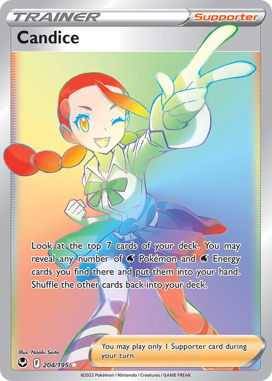 Candice - 204/195 - Rare Rainbow