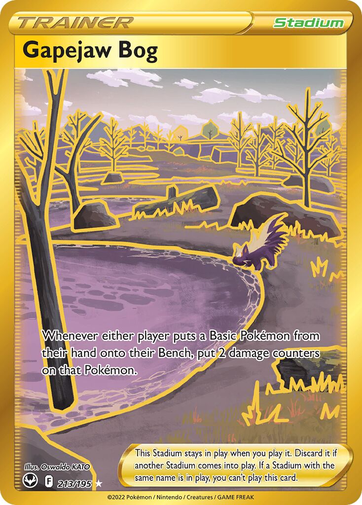 Gapejaw Bog - 213/195 - Rare Secret