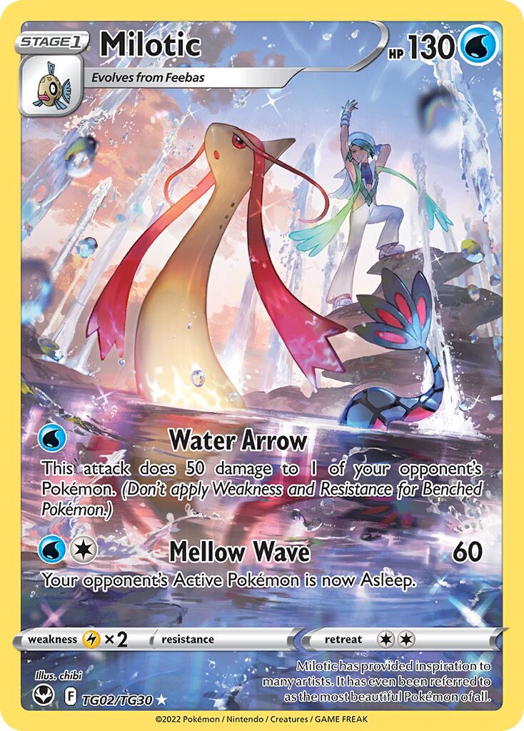 Milotic - TG02/TG30 - Rare Holo